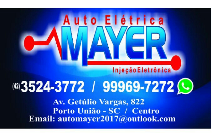 AUTO ELÉTRICA MAYER - Automóveis - Injeção Eletrônica - Porto União, SC