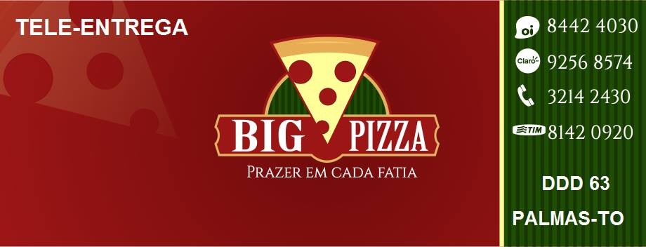 BIG PIZZA PALMAS - Disk-Pizza - Palmas, TO