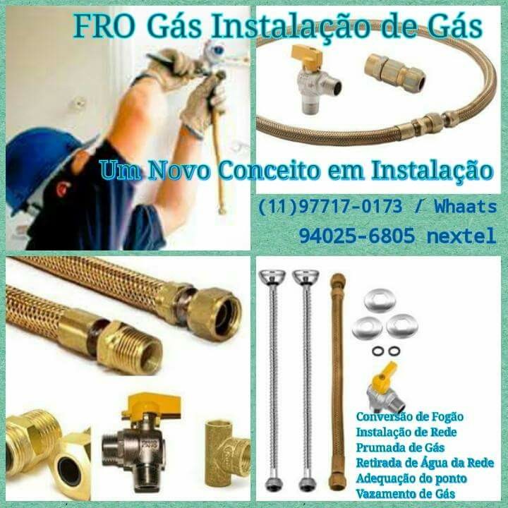FRO GÁS INSTALAÇÃO DE GÁS - Fogão - Conserto - São Paulo, SP
