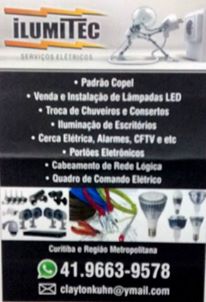 ILUMITEC SERVIÇOS ELÉTRICOS E ALARMES - Alarmes para Imóveis (Residenciais, Comerciais e Industriais) - Curitiba, PR