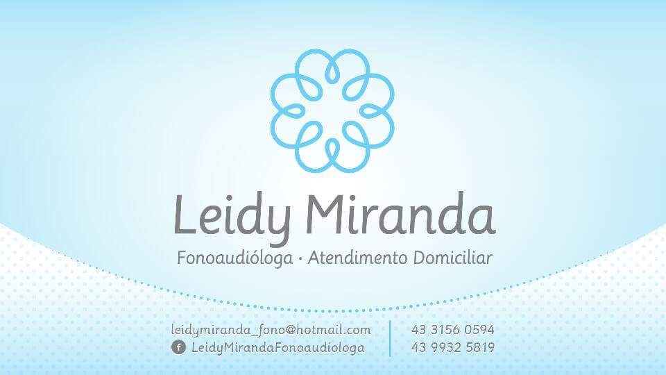 LEIDY MIRANDA - Fonoaudiólogos - Rolândia, PR