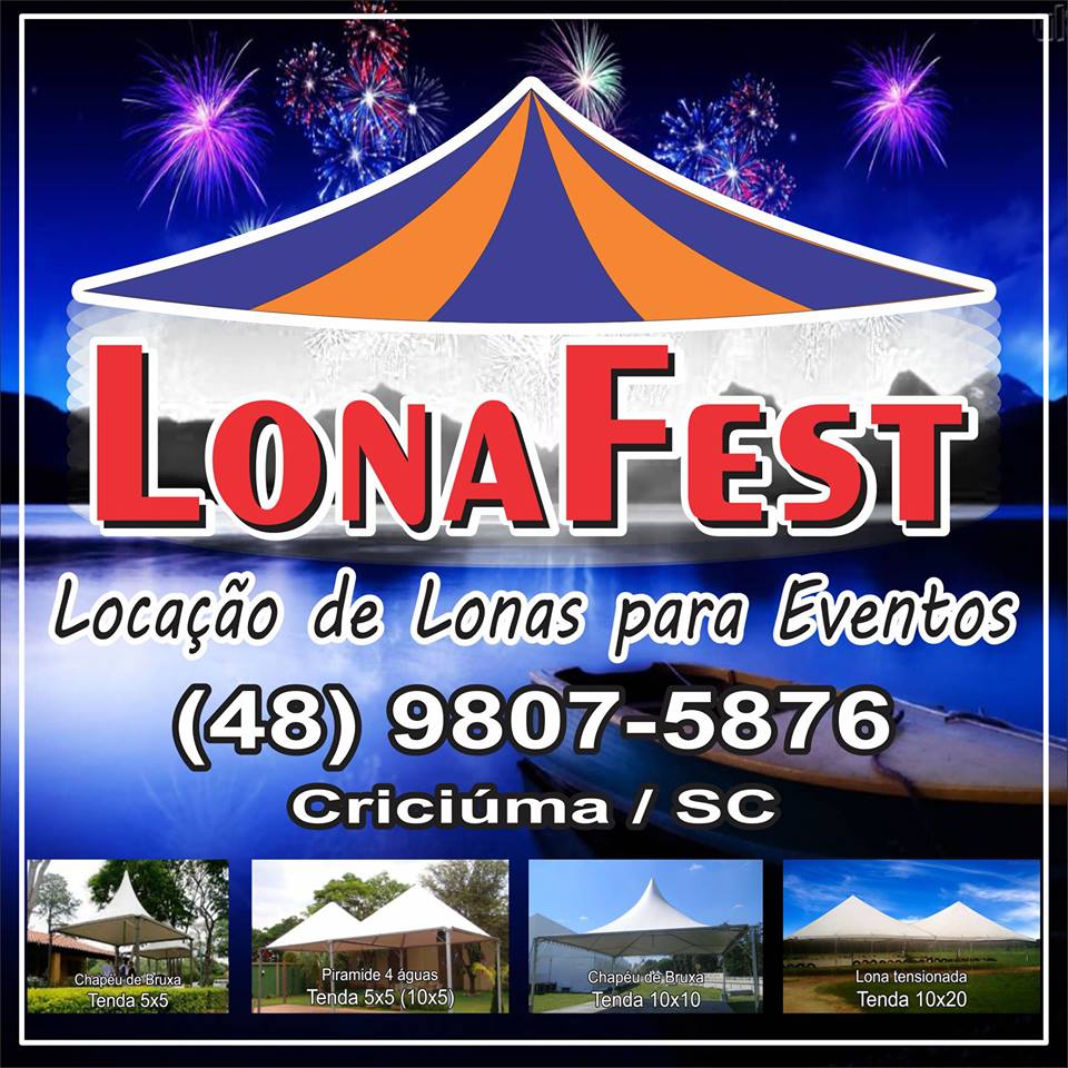 LONAFEST - Eventos - Locação de Equipamentos - Criciúma, SC