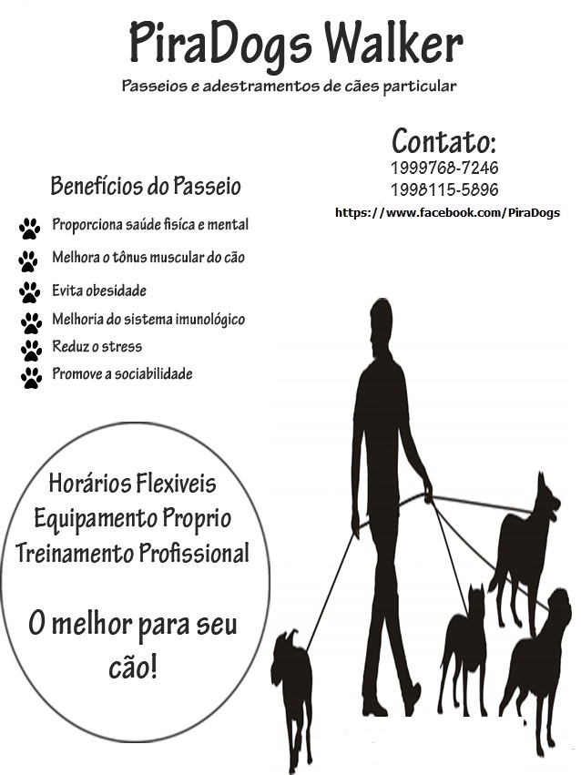 PIRADOGS WALKER - Cães - Adestramento - Pirassununga, SP