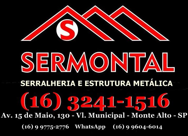 SERMONTAL ESTRUTURAS METÁLICAS - Serralheria - Monte Alto, SP