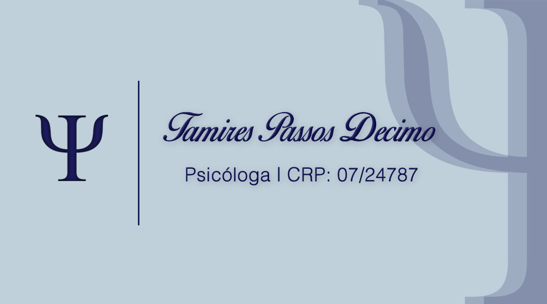 TAMIRES PASSOS DÉCIMO - Psicanalistas - Passo Fundo, RS