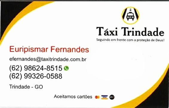 TÁXI CIDADE DE TRINDADE - Pontos de Táxi - Trindade, GO